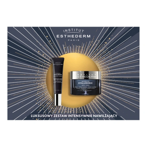 Kliknij na zdjęcie, aby je powiększyć Institut Esthederm Intensive Hyaluronic Kosemetikset Gesichtscreme 50 ml + Augenserum 15 ml