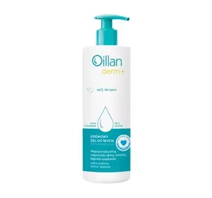OILLAN DERM+ CREMIGES DUSCHGEL FÜR TROCKENE UND ATOPISCHE HAUT 400ML