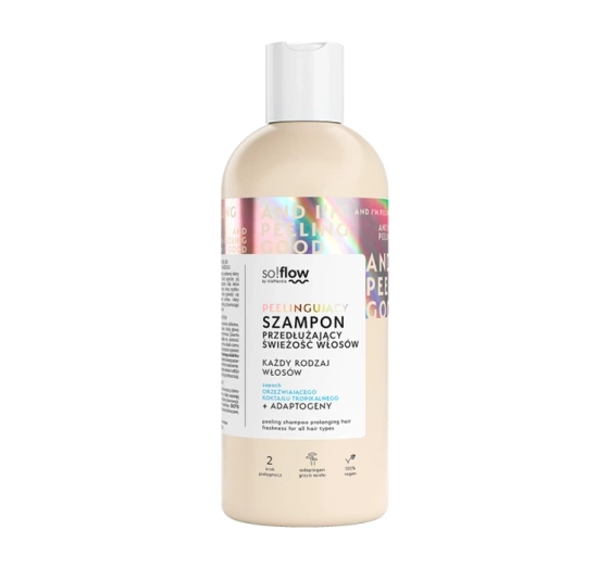 Kliknij na zdjęcie, aby je powiększyć SO!FLOW PEELENDES SHAMPOO FÜR LÄNGERE HAARFRISCHE 400ML