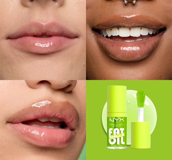 NYX Professional Makeup Fat Oil Chillz Lipgloss 19 Kiwi Freezie 4,8 ml