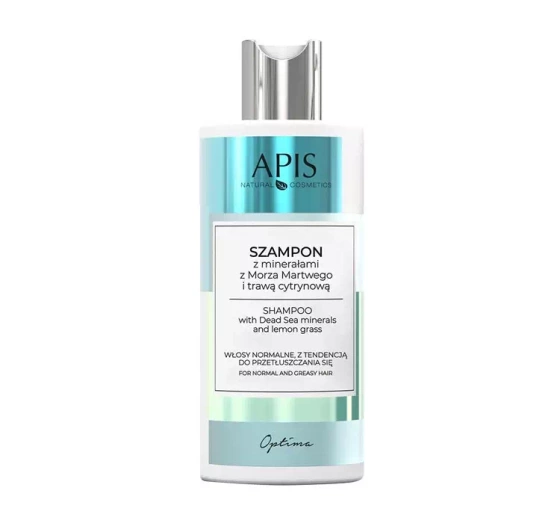 APIS OPTIMA SHAMPOO MIT MINERALIEN AUS DEM TOTEN MEER UND ZITRONENGRAS 300ML
