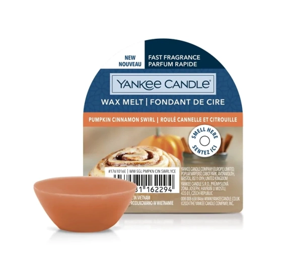 Kliknij na zdjęcie, aby je powiększyć Yankee Candle Duftwachs Pumpkin Cinnamon Swirl 22 g