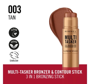 Rimmel Multi Tasker Bronzer Stick 003 Tan 4,5g