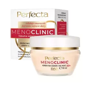 Perfecta Menoclinic Straffende Anti-Falten-Gesichtscreme 50+ 50ml