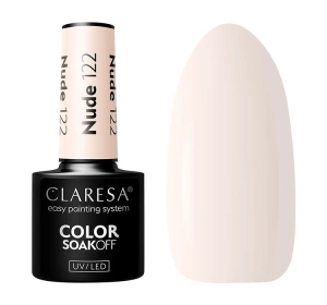 Claresa Hybrid-Nagellack Nude 122 5 g