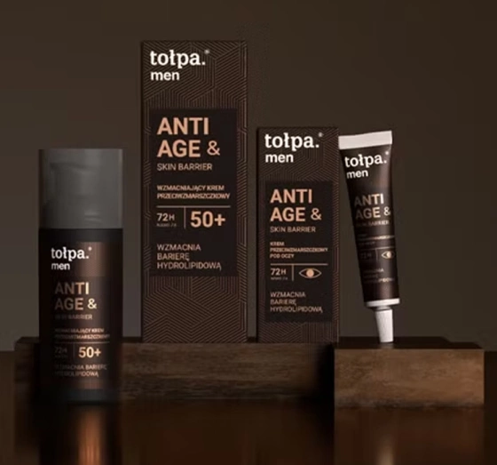Tołpa Men Anti Age&Skin Barrier 40+ Feuchtigkeitsspendende Anti-Aging-Creme 50ml