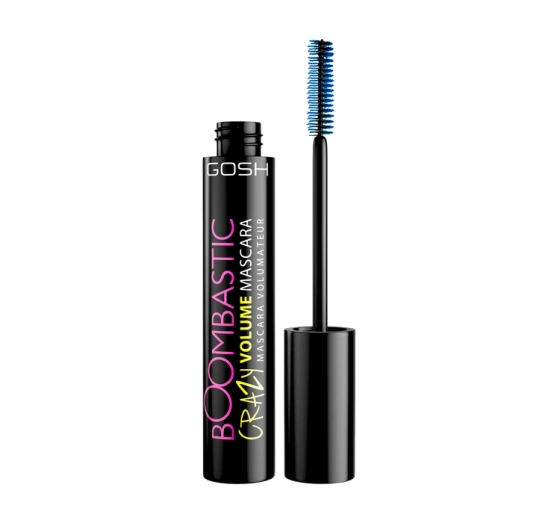 Kliknij na zdjęcie, aby je powiększyć Gosh Boombastic Crazy Volume Mascara verlängernd-verdickende Mascara 002 Crazy Blue 13 ml