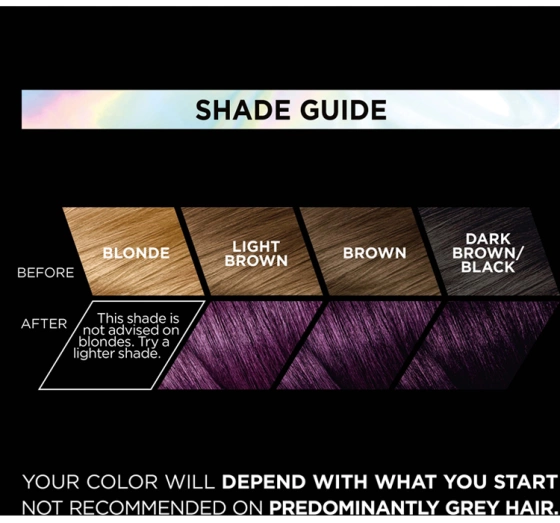 Kliknij na zdjęcie, aby je powiększyć LOREAL PREFERENCE VIVID COLOURS HAARFARBE 3.161 MAGNETIC PLUM