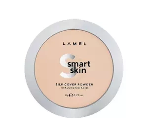 LAMEL SMART SKIN COMPACT POWDER MATTIERENDES GEPRESSTES PUDER 401 PORCELAIN 8G