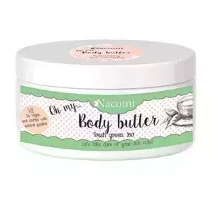 Nacomi Natur-Körperbutter „Fresh Green Tea“ 100 ml