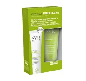 SVR SEBIACLEAR SET ACTIVE - CREME GEGEN UNVOLLKOMMENHEITEN + GESICHTSGEL