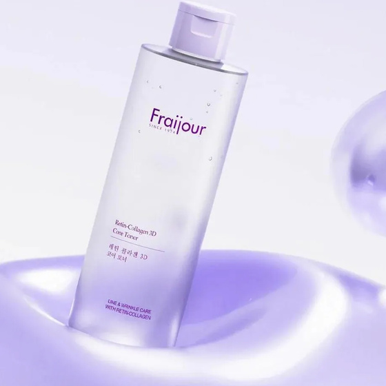 Fraijour Retin Collagen 3D Core Toner – feuchtigkeitsspendendes Gesichtswasser mit Retinol und Kollagen, 250 ml