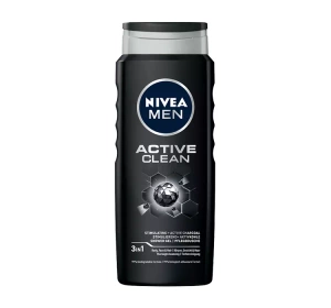 NIVEA MEN Active Clean Duschgel für Männer 500 ml