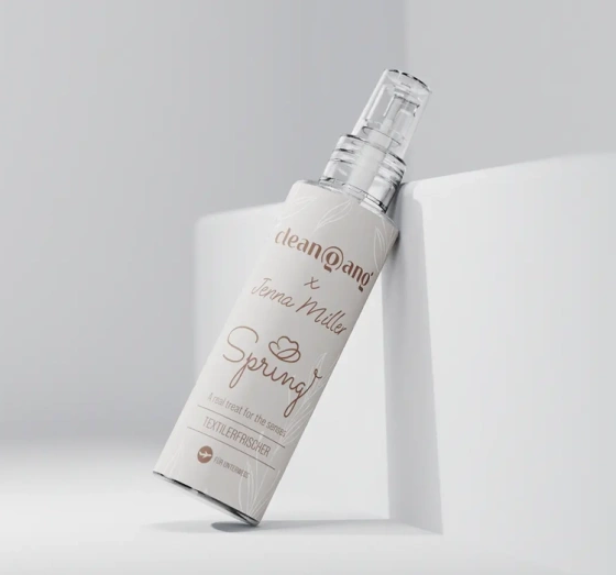 Cleangang & Jenna Miller Spring Stoffspray mit Bügeleffekt 100 ml