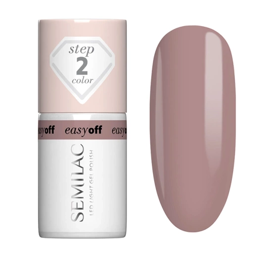 Kliknij na zdjęcie, aby je powiększyć Semilac Easy Off Hybridlack L13 Mocha Cream 7 ml