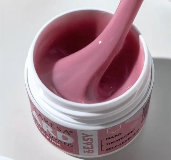 Kliknij na zdjęcie, aby je powiększyć Claresa Hard & Easy Aufbaugel French Pink 12 g