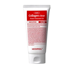 MEDIPEEL Red Lacto Collagen Clear Foam Cleanser 2.0 Reinigungsschaum für das Gesicht 120 ml