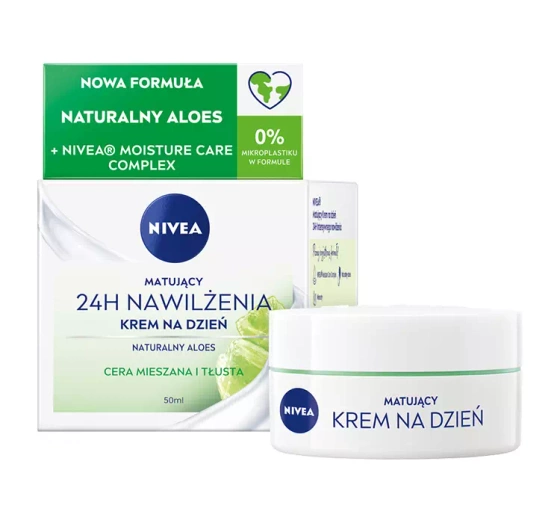  NIVEA 24H Feuchtigkeit Mattierende Gesichtscreme 50ml