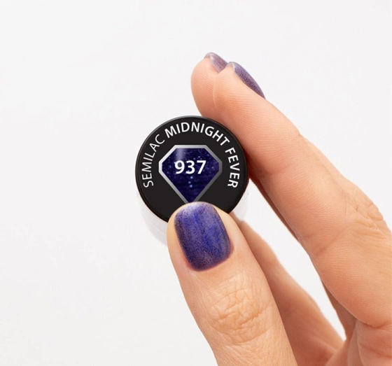 Semilac x Margaret UV Nagellack 937 Midnight Fever 7 ml