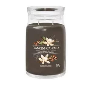 YANKEE CANDLE SIGNATURE DUFTKERZE VANILLA BEAN ESPRESSO 567G