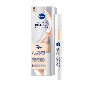 NIVEA CELLULAR HYALURON FILLER 3IN1 CREME ZUR KORREKTUR VON AUGENRINGEN 01 LIGHT 4ML