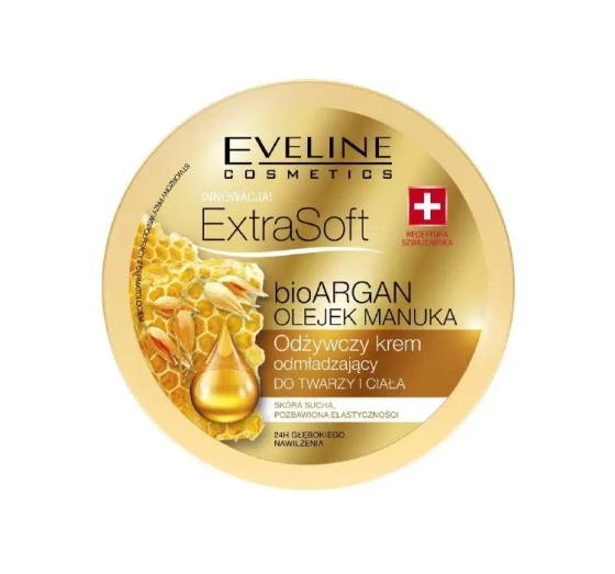 EVELINE EXTRA SOFT BIO CREME ARGAN MANUKA 175 ML