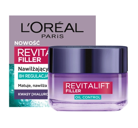 Kliknij na zdjęcie, aby je powiększyć L'Oréal Paris Revitalift Filler Feuchtigkeitsspendende Gesichts-Gel-Creme 50ml
