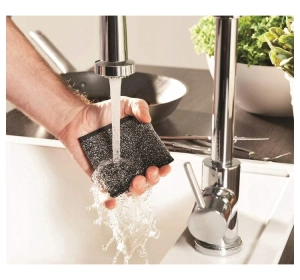 Vileda Glitzi Power Inox Edelstahl-Schwamm 2 Stück