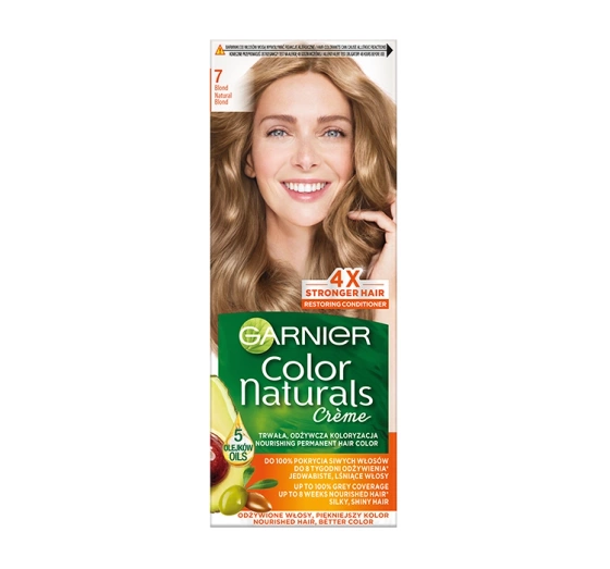 GARNIER COLOR NATURALS PERMANENTE HAARFARBE 7 BLOND