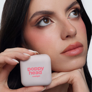 Poppy Head Roselight – gebackenes, strahlendes Rouge 02 Peach Pearl 8,2 g