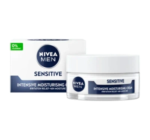 NIVEA MEN SESITIVE FACE CREAM FEUCHTIGKETISSPENDENDE GESICHTSCREME 50ML
