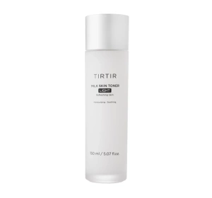 TIRTIR Milk Skin Toner Light – feuchtigkeitsspendendes Gesichtswasser mit Milch, 150 ml