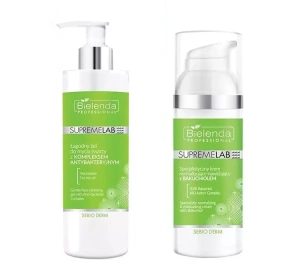 Bielenda Professional Supremelab Sebio Derm Set: Gesichtsgel 200 g + Creme 50 ml