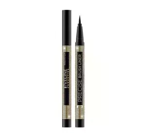 Eveline Cosmetics Precise Brush Liner Eyeliner, schwarz