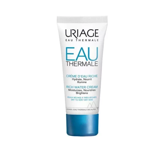 URIAGE EAU THERMALE REICHHALTIGE AKTIVE FEUCHTIGKEITSSPENDENDE CREME 40ML
