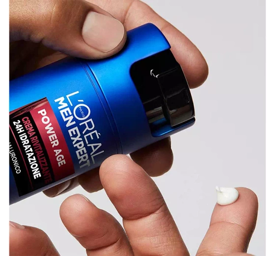 Kliknij na zdjęcie, aby je powiększyć LOREAL MEN EXPERT POWER AGE REVITALISIERENDE GESICHTSCREME 50ML