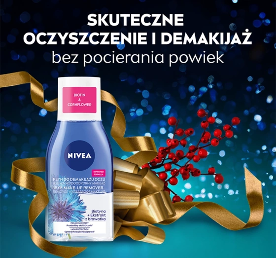 Kliknij na zdjęcie, aby je powiększyć NIVEA Fresh Skin Geschenkset zur Gesichtspflege Make-up-Entferner + Tagescreme SPF15 + Lippenpflege SPF15