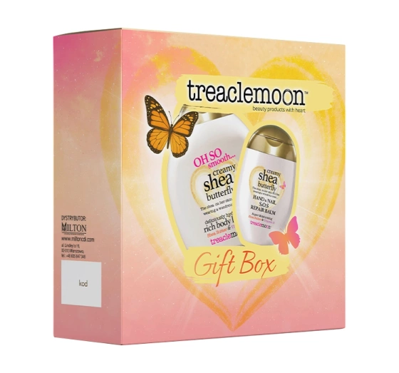Kliknij na zdjęcie, aby je powiększyć Treaclemoon Creamy Shea Butterfly Geschenkset für Körperpflege Körperbalsam + Handcreme