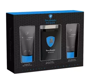 TONINO LAMBORGHINI ACQUA EDT 125ML + SG 100ML + BL 100ML SET