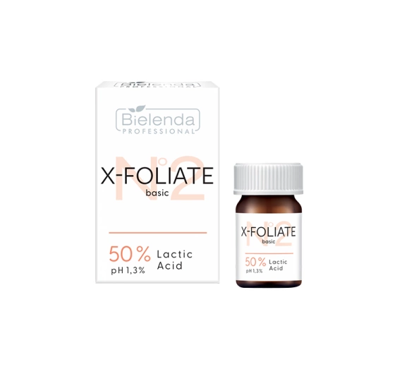 Kliknij na zdjęcie, aby je powiększyć Bielenda Professional X-Foliate Milchsäure 50% 5ml
