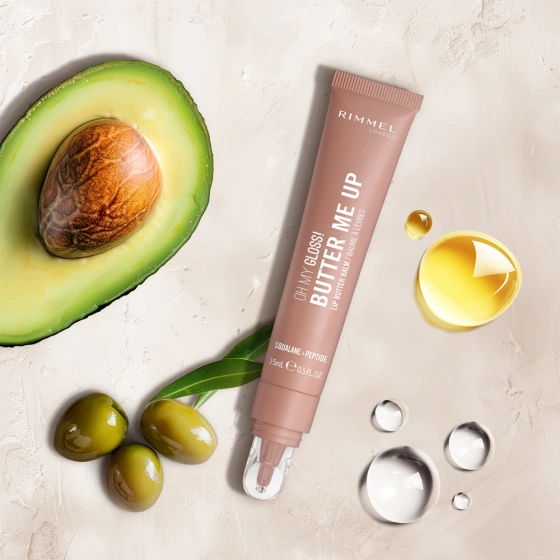 Rimmel Oh My Gloss! Butter Me Up Feuchtigkeitsspendender Lippenbalsam 005 Coral Breeze 15 ml