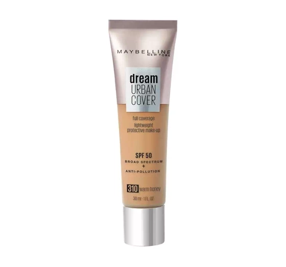 Kliknij na zdjęcie, aby je powiększyć MAYBELLINE DREAM URBAN COVER GRUNDIERUNG 310 WARM HONEY 30ML