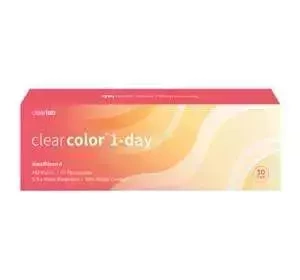 CLEARLAB CLEARCOLOR 1-DAY BLUE FARBIGE TAGESLINSEN 10 STÜCK -1.75/8.6