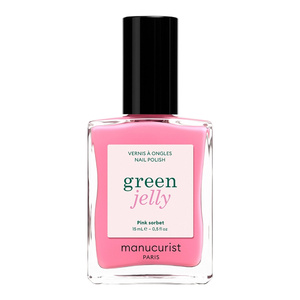 Manucurist Green Jelly – klassischer Nagellack „Pink Sorbet“, 15 ml