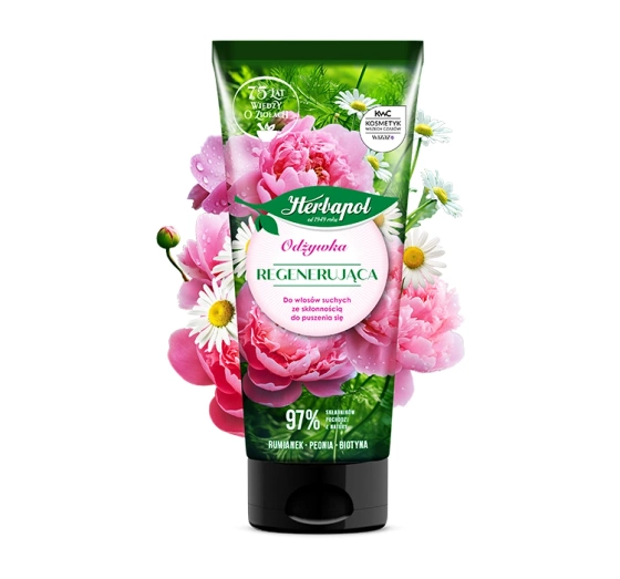 HERBAPOL POLANA REGENERIERENDE SPÜLUNG FÜR NORMALES UND TROCKENES HAAR 200ML