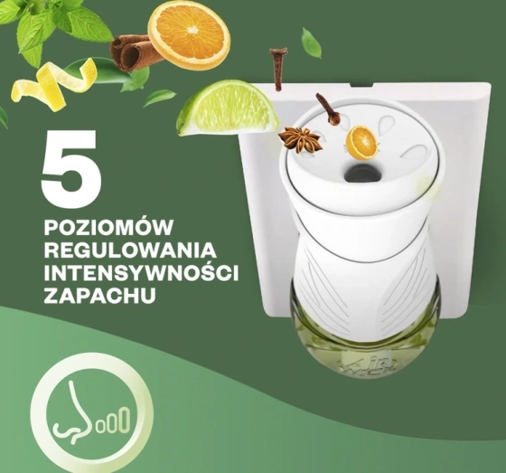 Air Wick Elektrischer Lufterfrischer Nachfüllpackung Frische Wäsche & Weiße Orchidee 19 ml