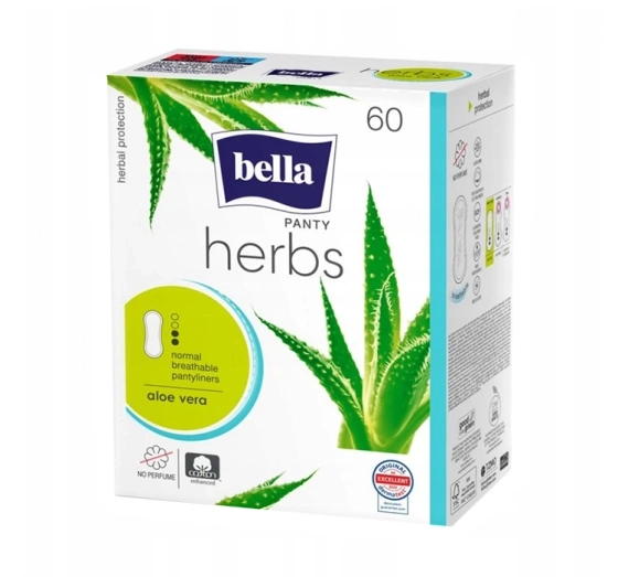 Bella Herbs Slipeinlagen Aloe Vera 60 Stück