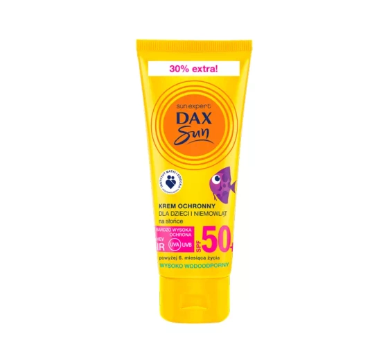DAX SUN SCHÜTZENDE SONNENCREME FÜR KINDER UND BABYS SPF 50+ 75ML