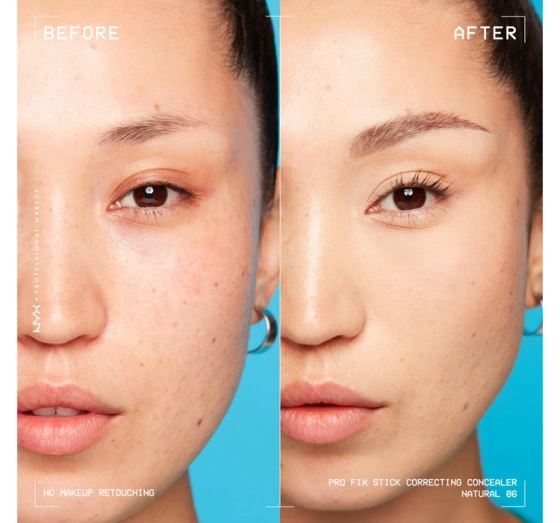 NYX Professional Makeup Pro Fix Stick Concealer-Stick für das Gesicht 06 Natural 1,6 g