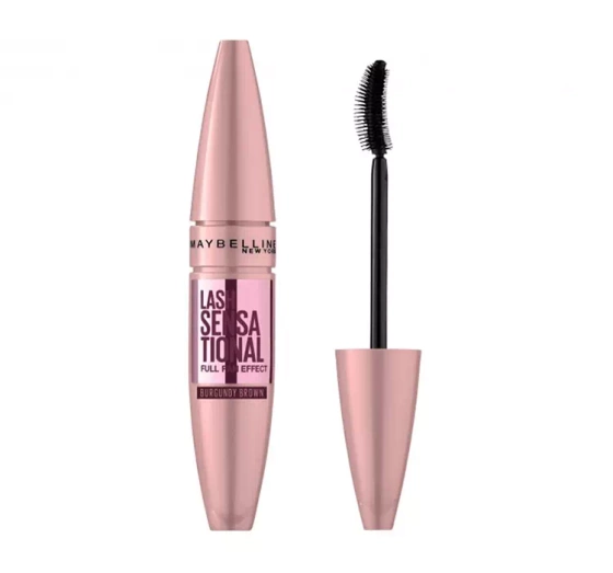 Kliknij na zdjęcie, aby je powiększyć Maybelline Lash Sensational Mascara Burgundy Brown 9,5 ml